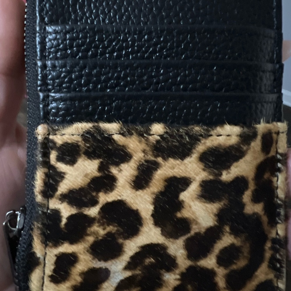 Beck Leopard coin/card wallet